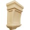 Ekena Millwork 5"W x 3"D x 7"H Santa Fe Corbel, Alder COR05X03X07SFAL - alternate 1